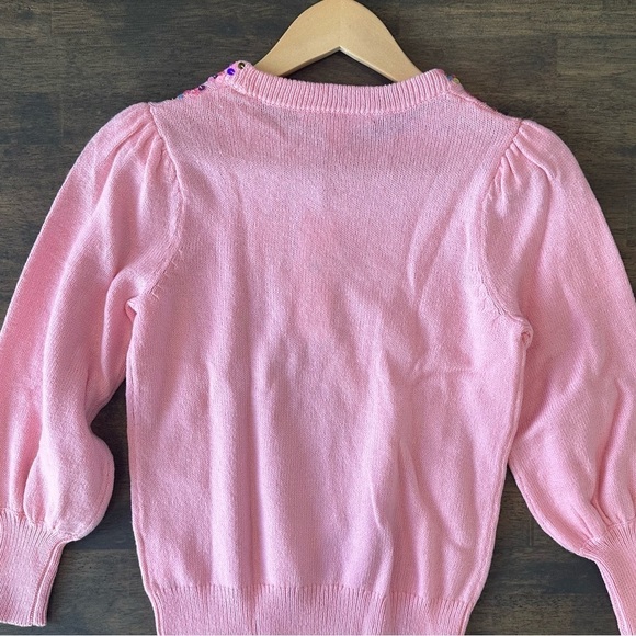 Lilly Pulitzer Pink Sequin Sweater - Picture 5 of 5